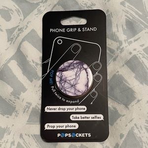 Marble pop socket